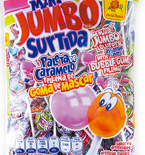 de la Rosa Paleta Mini Jumbo Surtida 50pz