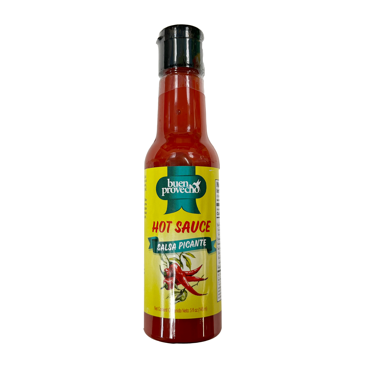 Buen Provecho Hot Sauce (5oz) (pack 4) 2 Amigos