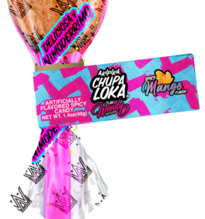 AKIPIKA Chupaloka Wendy Mango 10ct (1 Display)